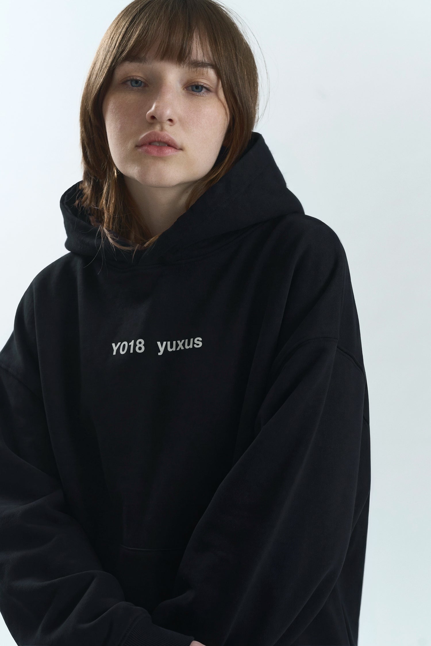 EDGE "LOWERCASE" HOODIE BLACK