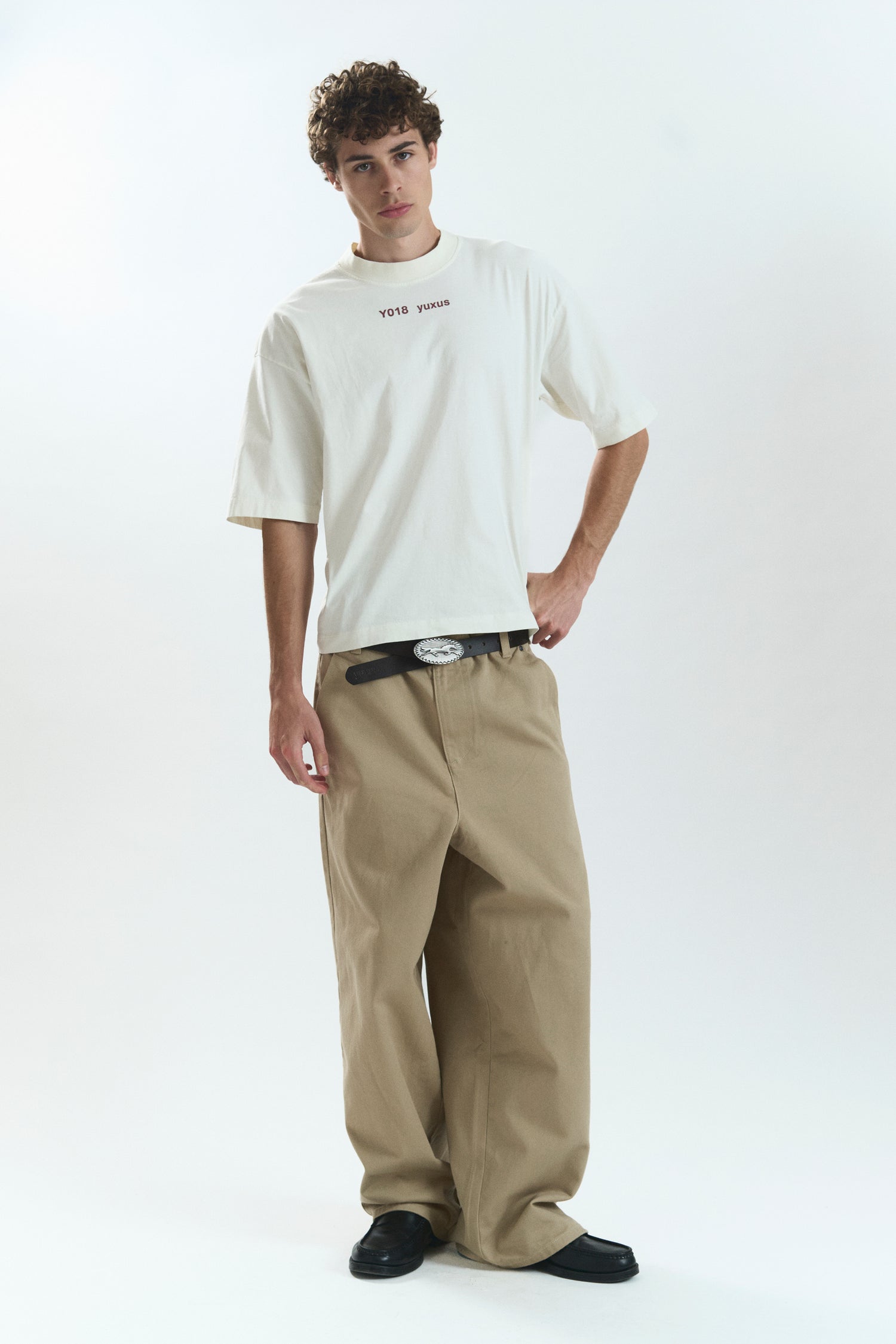 EASY "LOWERCASE" T-SHIRT WHITE