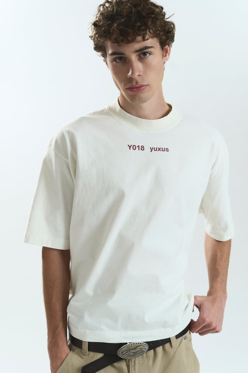 EASY "LOWERCASE" T-SHIRT WHITE