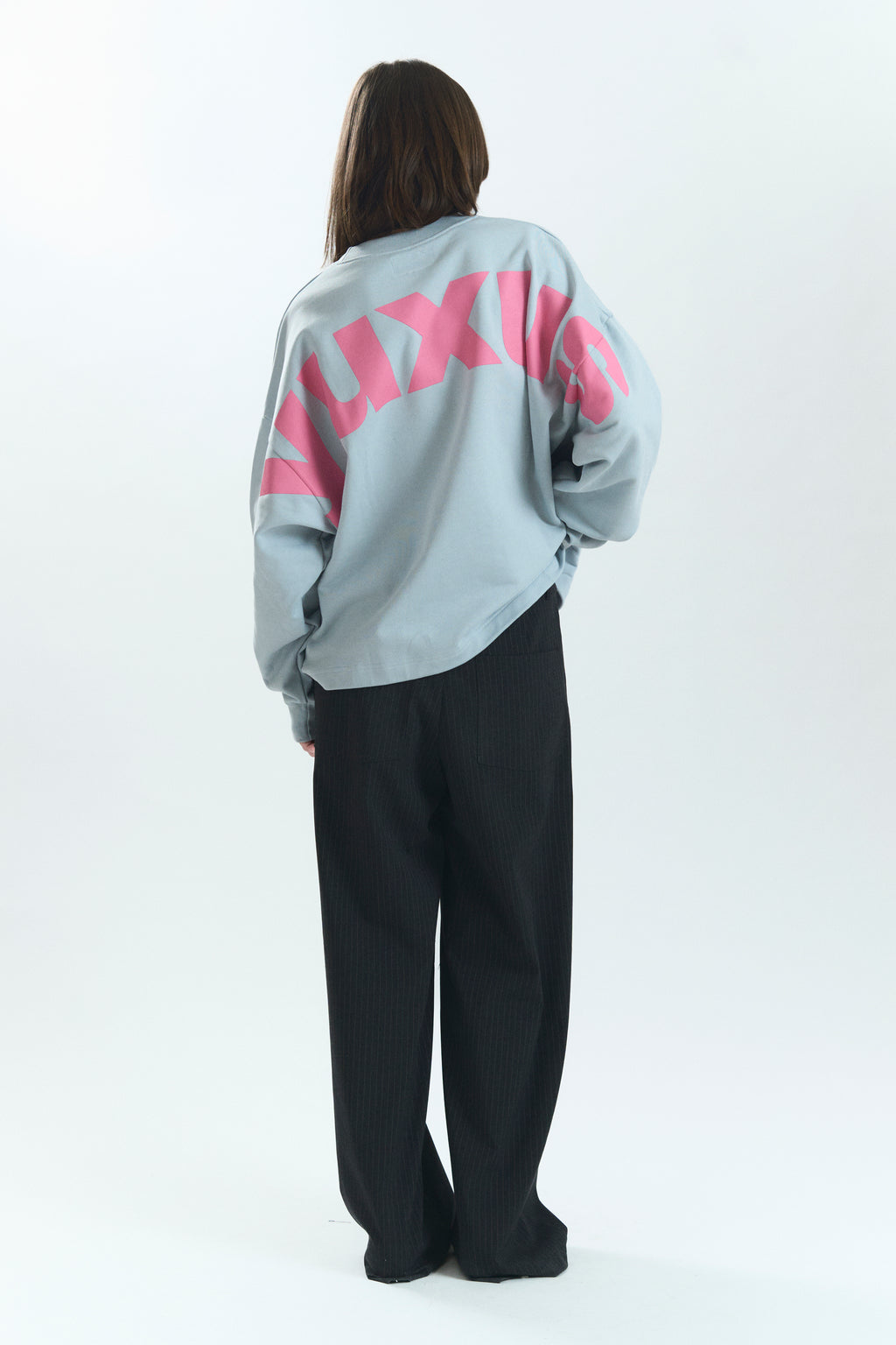 TANG "LOWERCASE" CREWNECK LIGHT BLUE