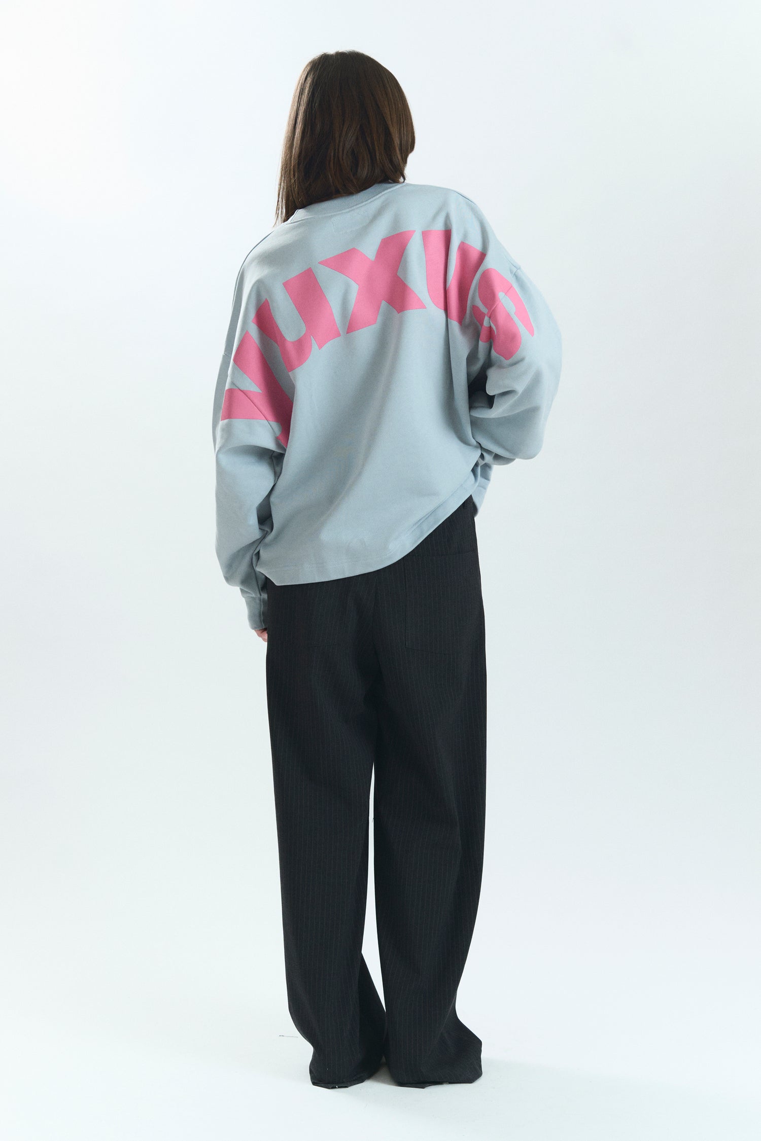 TANG "LOWERCASE" CREWNECK LIGHT BLUE