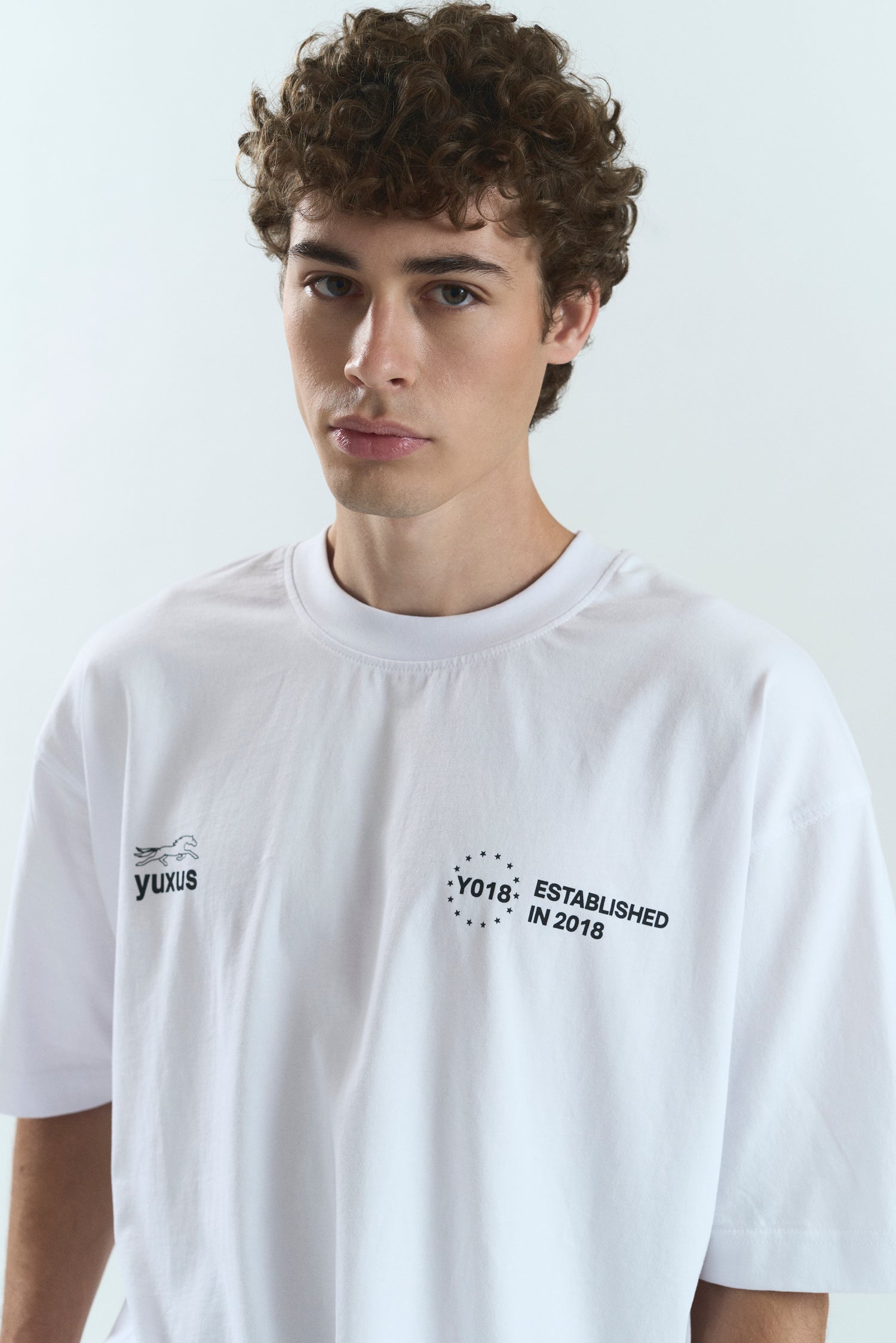 BLANK "LOWERCASE" T-SHIRT WHITE