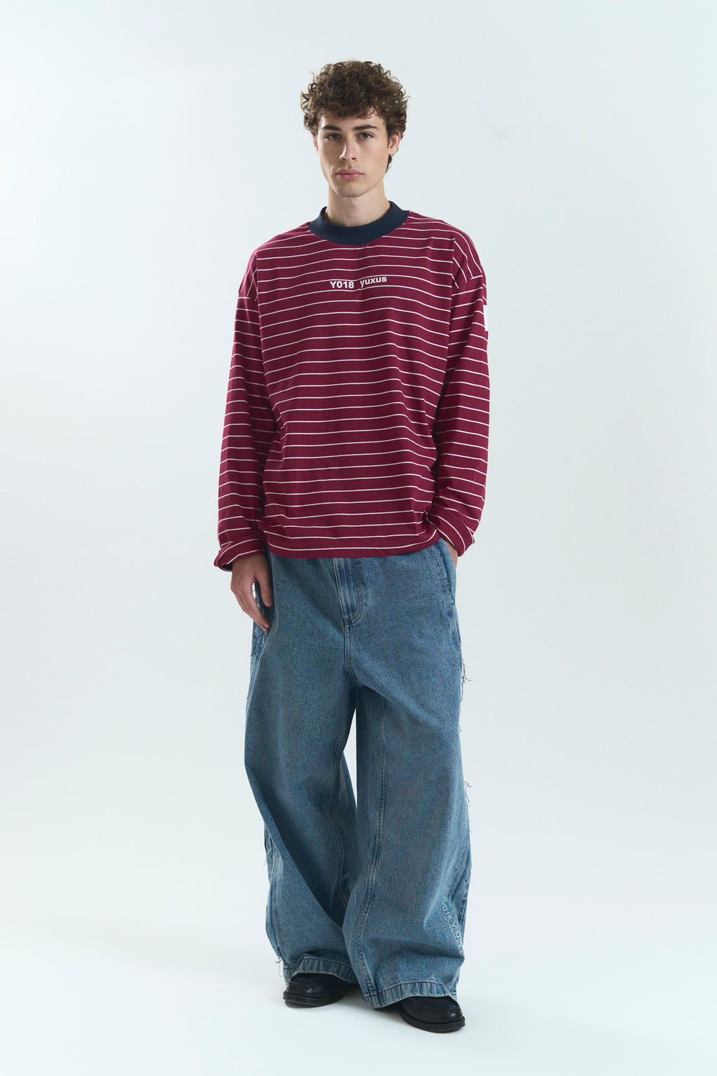 MOVE "LOWERCASE" LONGSLEEVE BURGUNDY