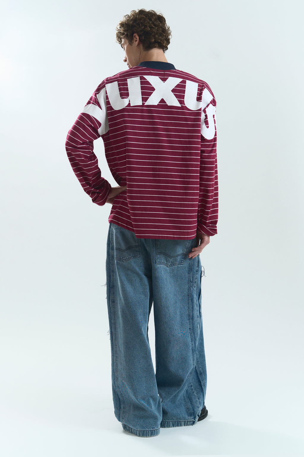 MOVE "LOWERCASE" LONGSLEEVE BURGUNDY