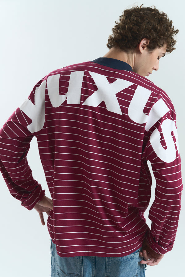 MOVE "LOWERCASE" LONGSLEEVE BURGUNDY