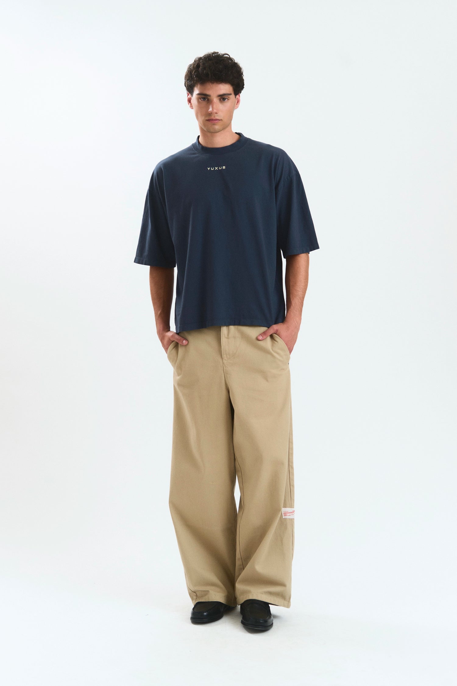 BEETLE "PATTERNS" T-SHIRT NAVY BLUE