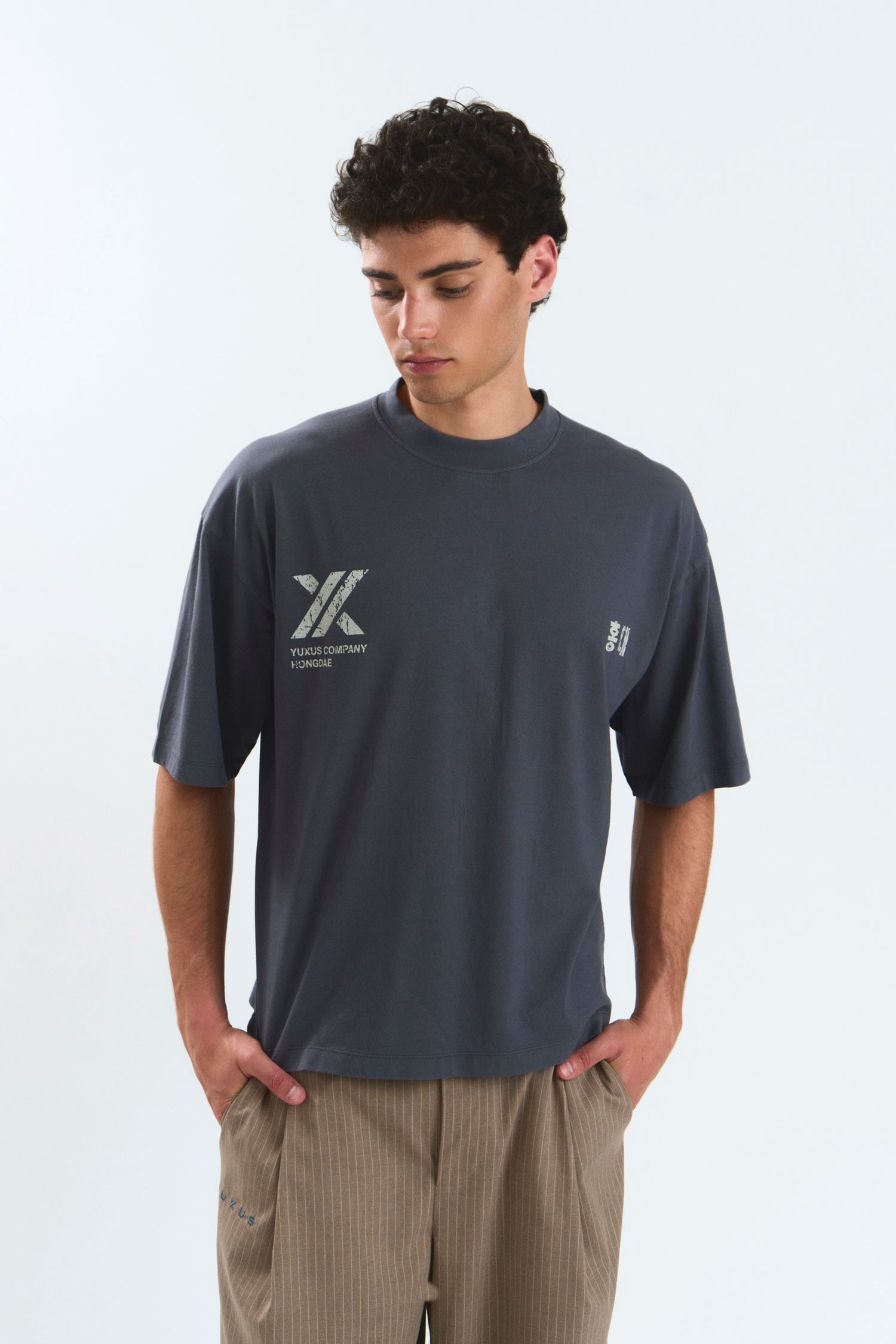 HERB "HONGDAE" T-SHIRT DARK GREY