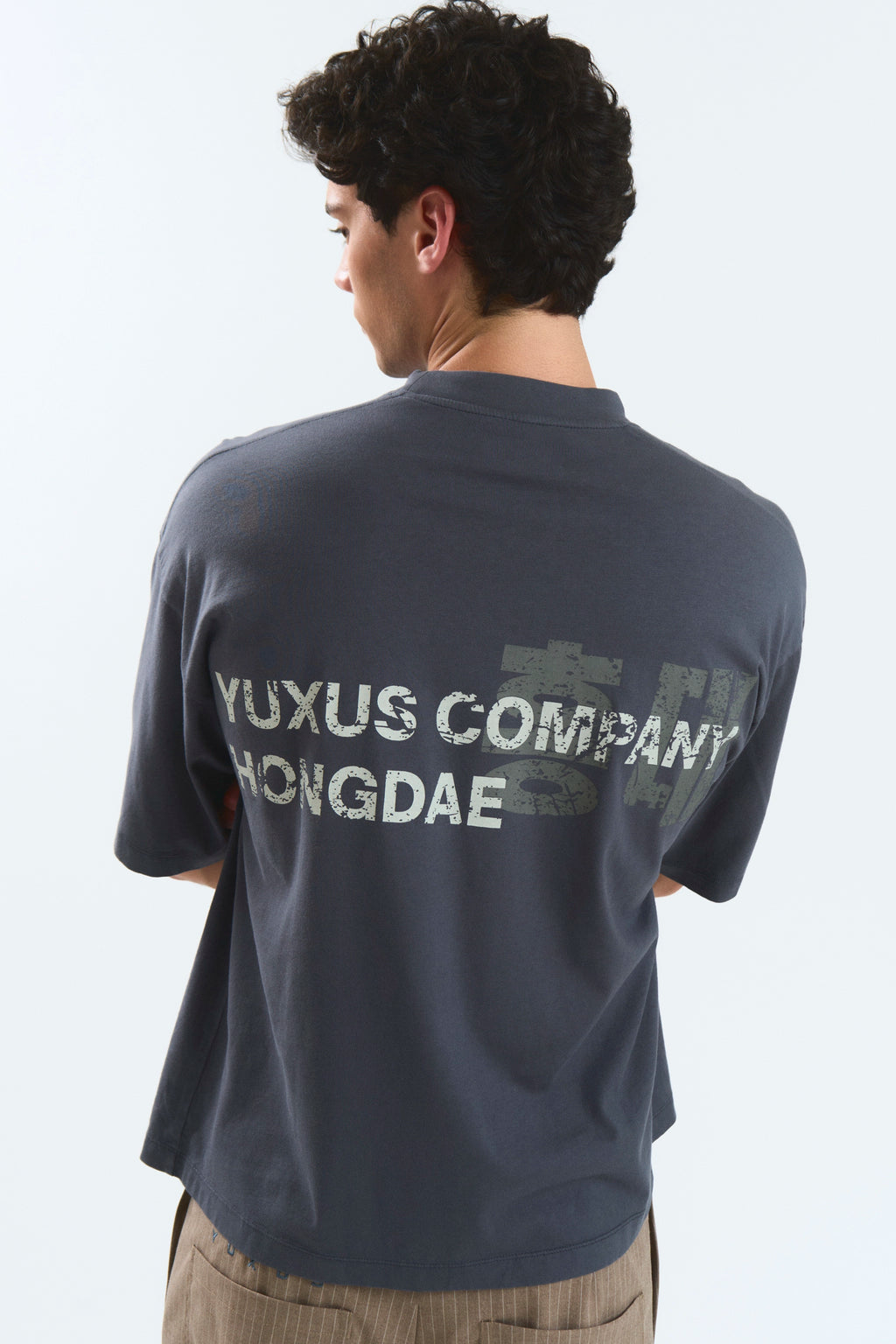 HERB "HONGDAE" T-SHIRT DARK GREY