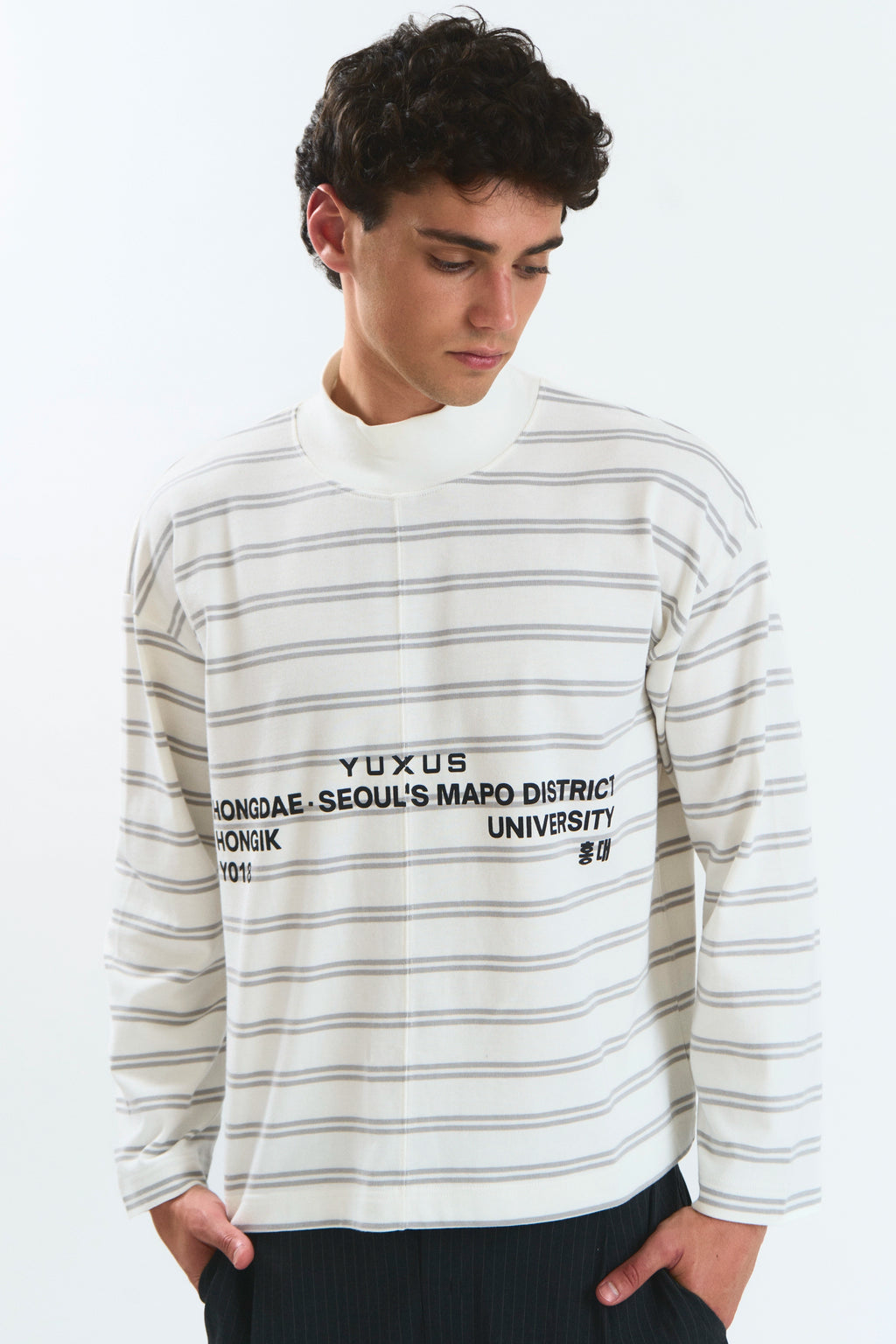 CRATER "HONGDAE" LONGSLEEVE WHITE