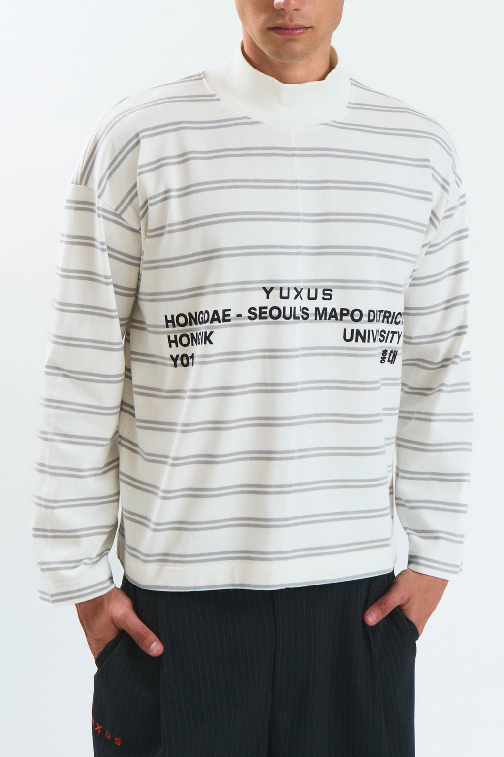 CRATER "HONGDAE" LONGSLEEVE WHITE