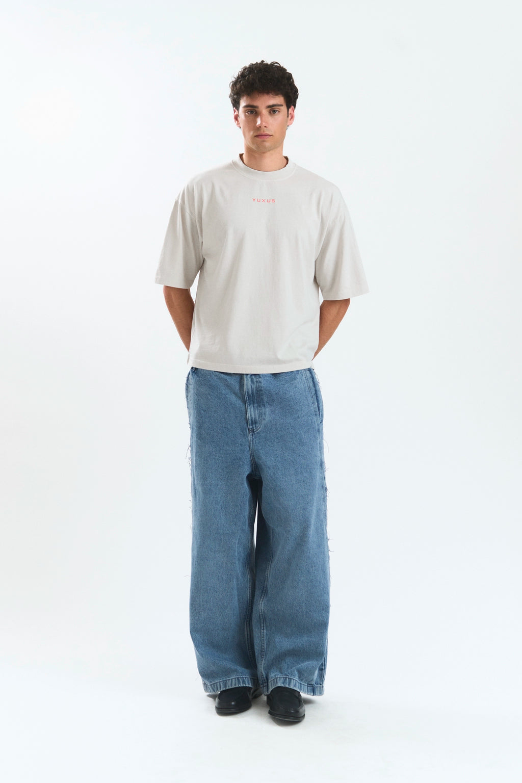 GOOSE "GRAYSCALE" T-SHIRT LIGHT GREY