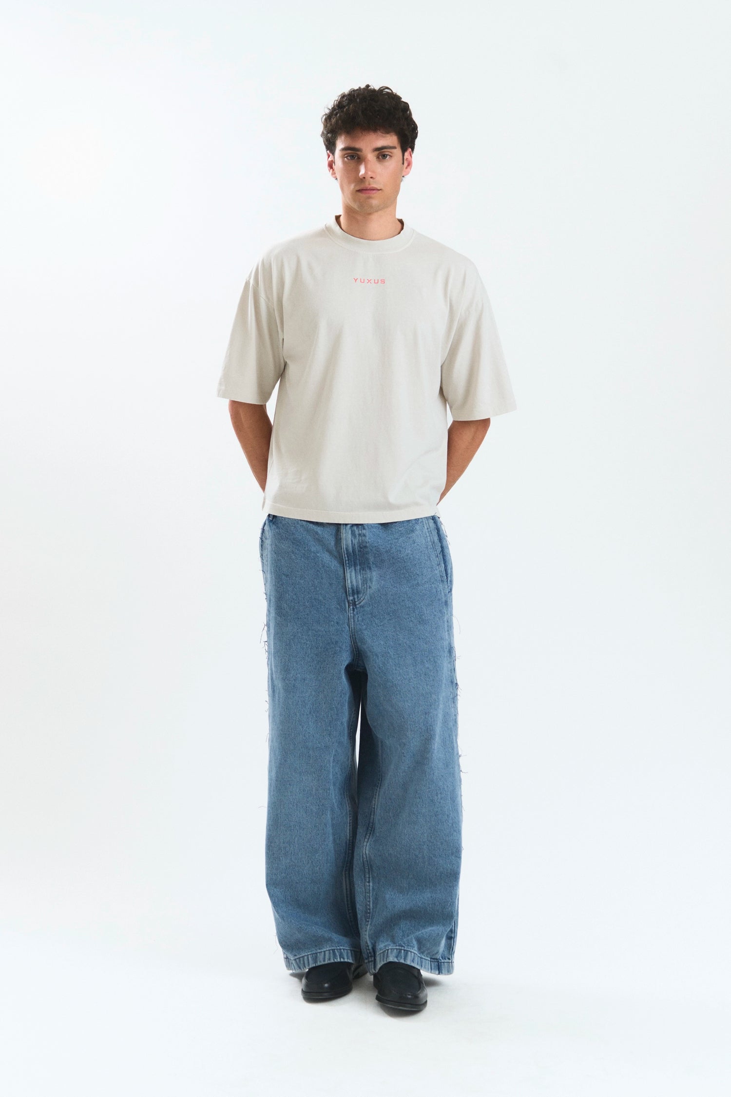 GOOSE "GRAYSCALE" T-SHIRT LIGHT GREY