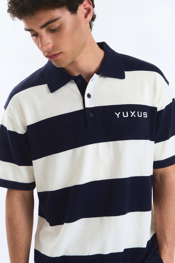 SEAWAY "HONGDAE" SHORT POLO WHITE