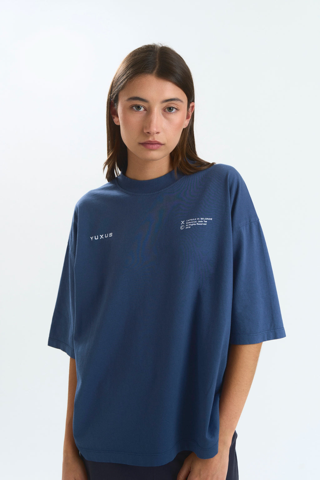 JADE "BELGRAVE" T-SHIRT BLUE