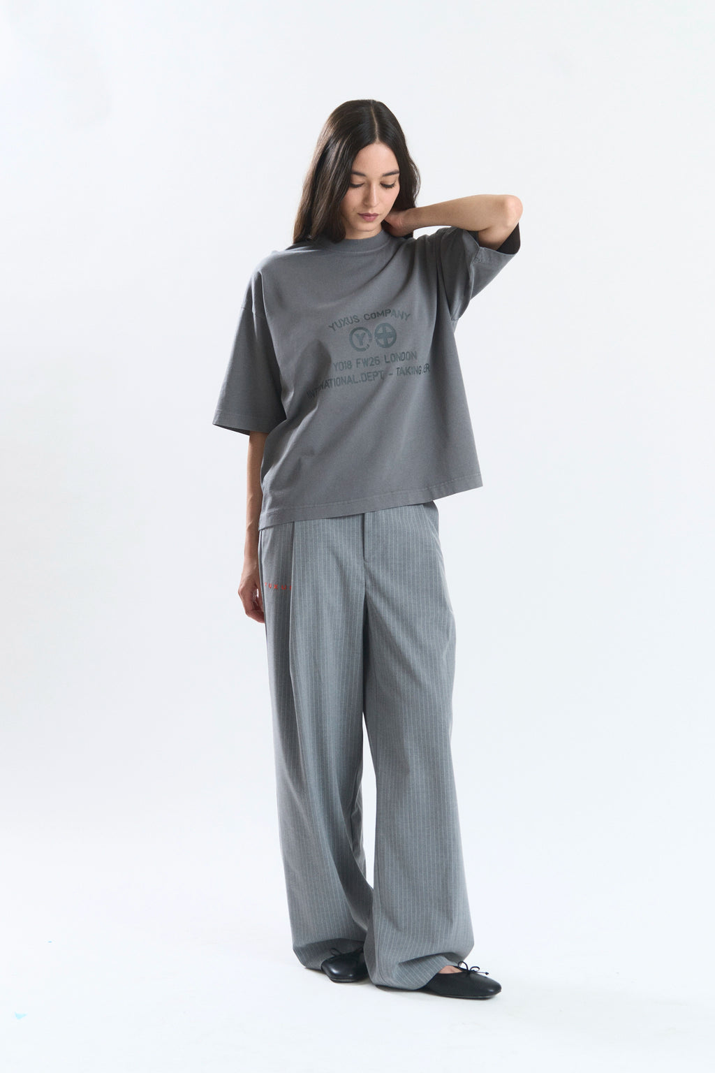 BRACE T-SHIRT DARK GREY