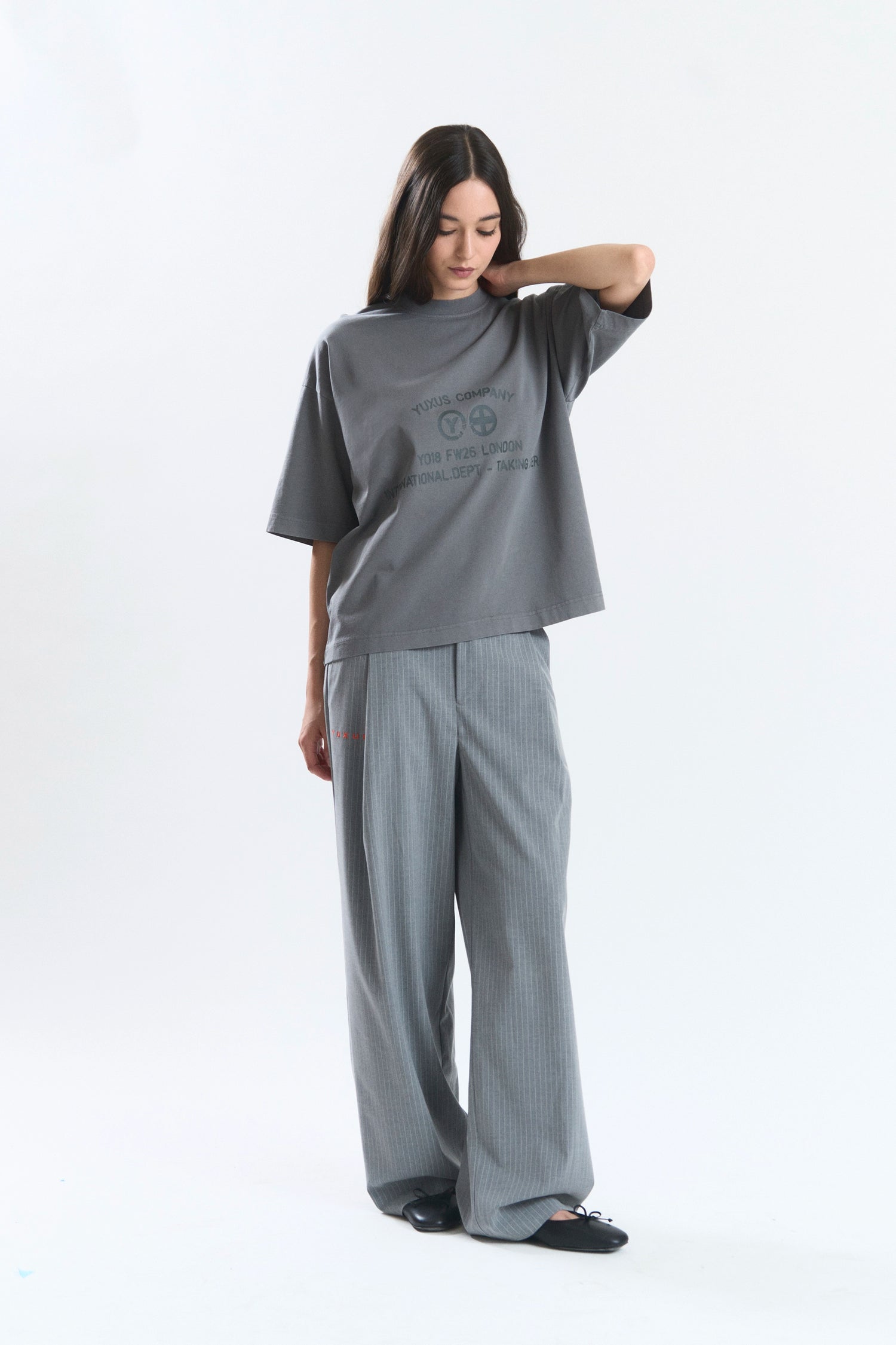 BRACE T-SHIRT DARK GREY