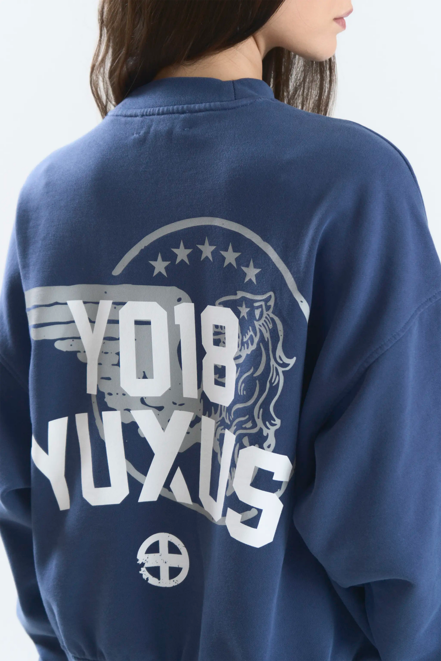RANGE CREWNECK BLUE