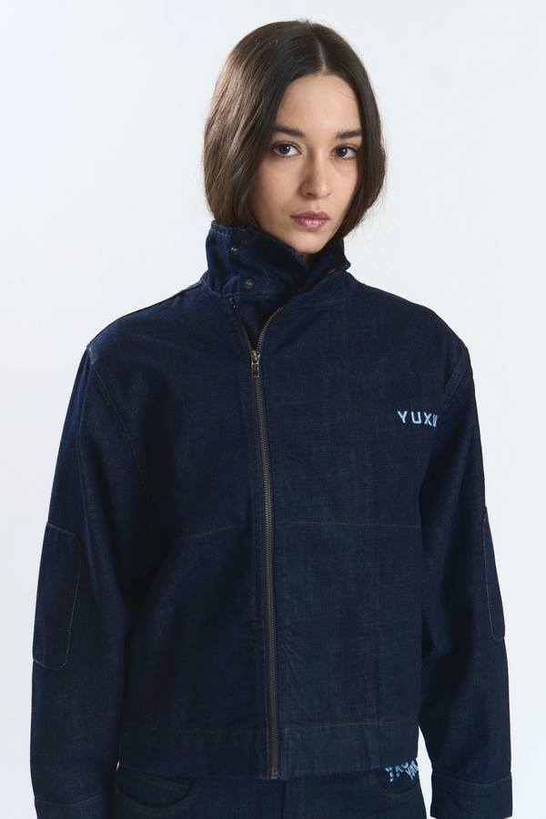 RAW "LATE HOURS" JACKET DARK BLUE