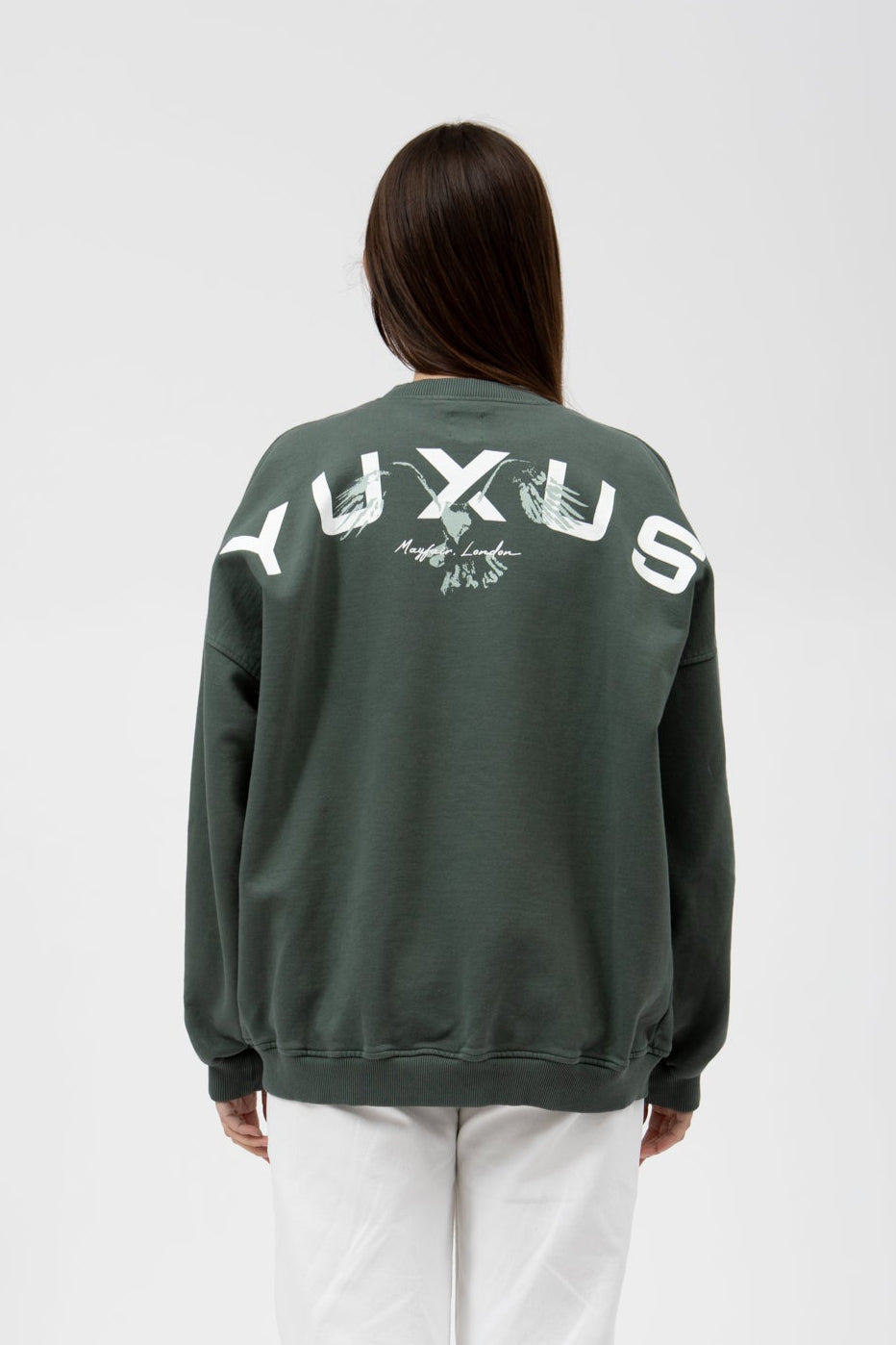 SAGE "MAYFAIR" CREWNECK
