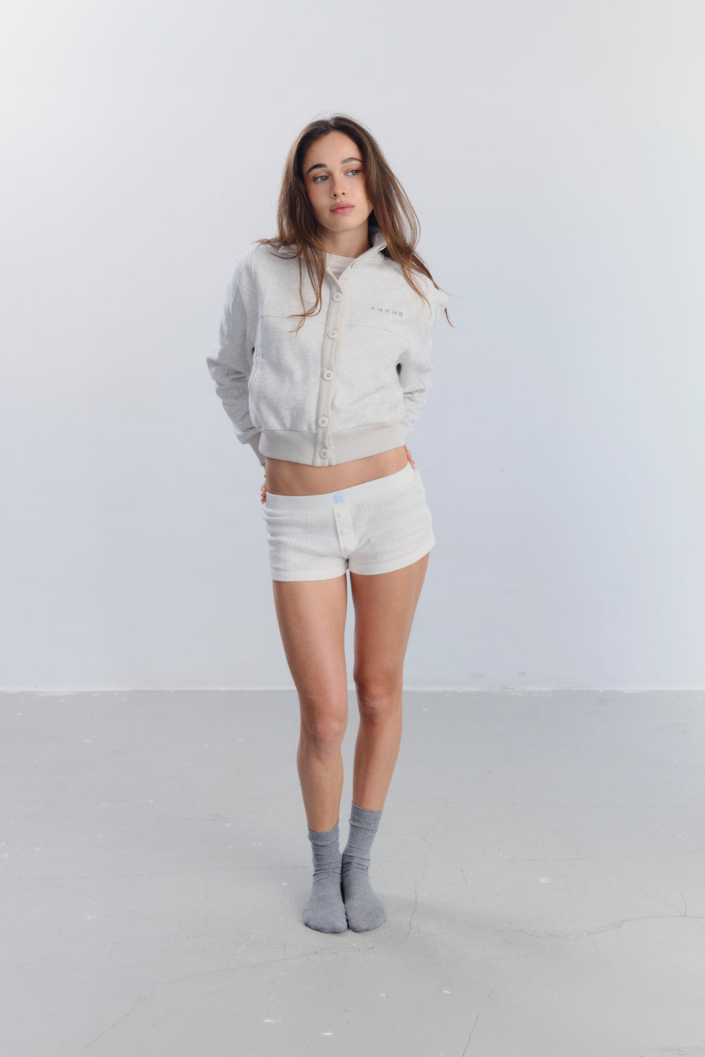 GAUZE "FORHER" SHORTS