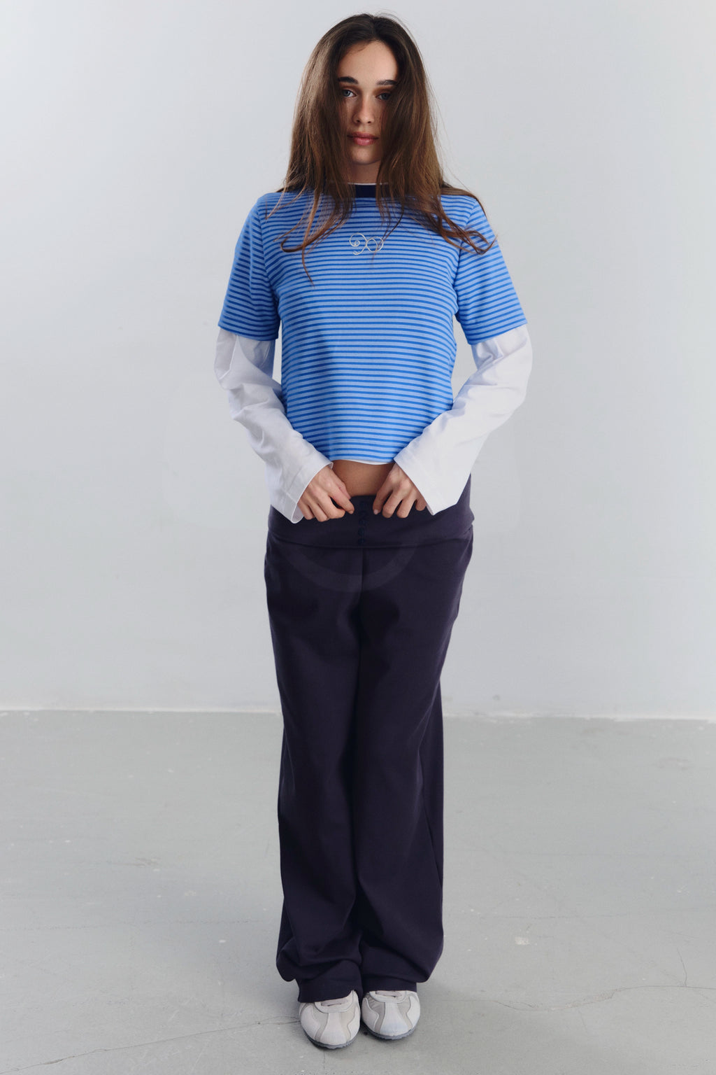 BLEU "FORHER" T-SHIRT