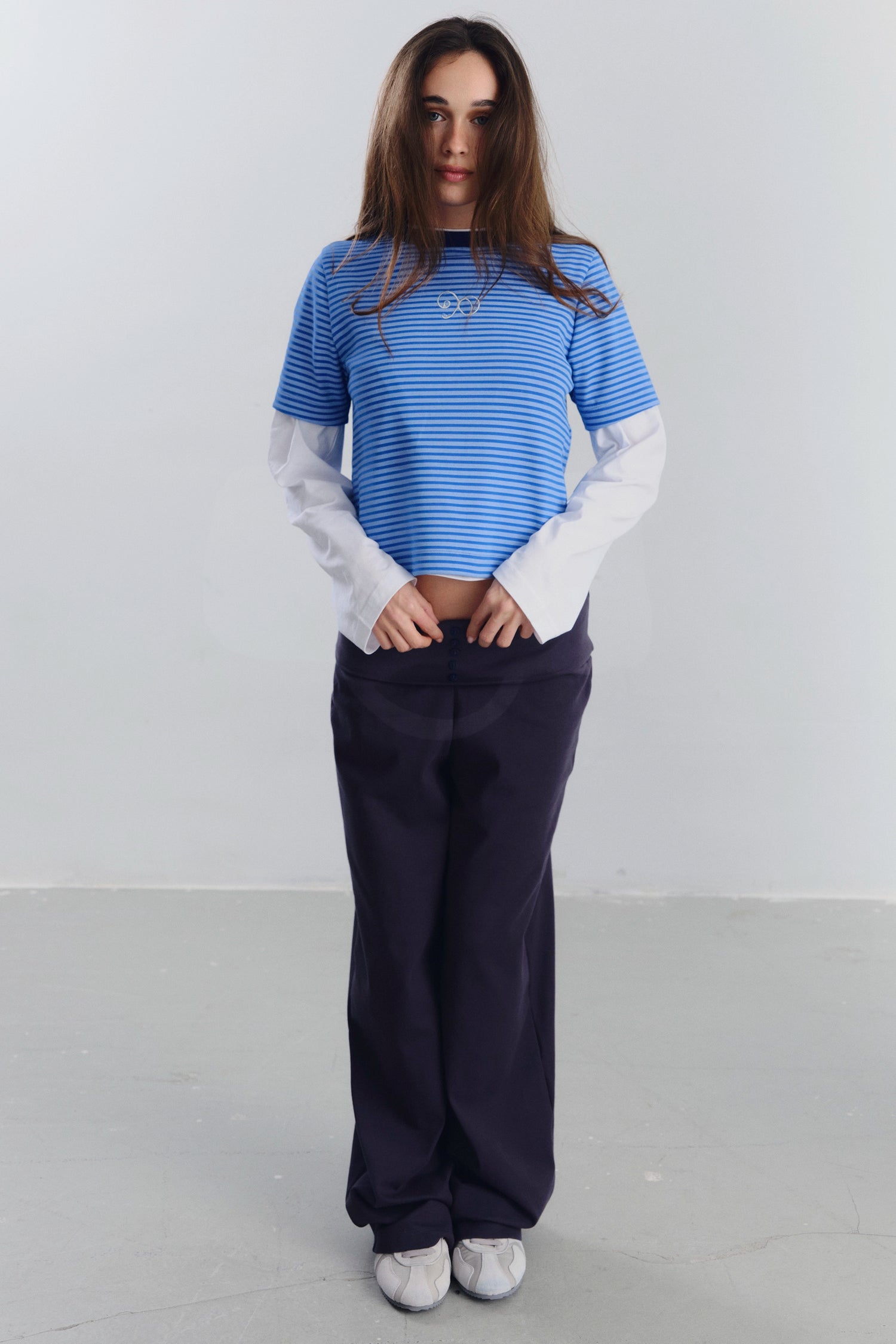 BLEU "FORHER" T-SHIRT