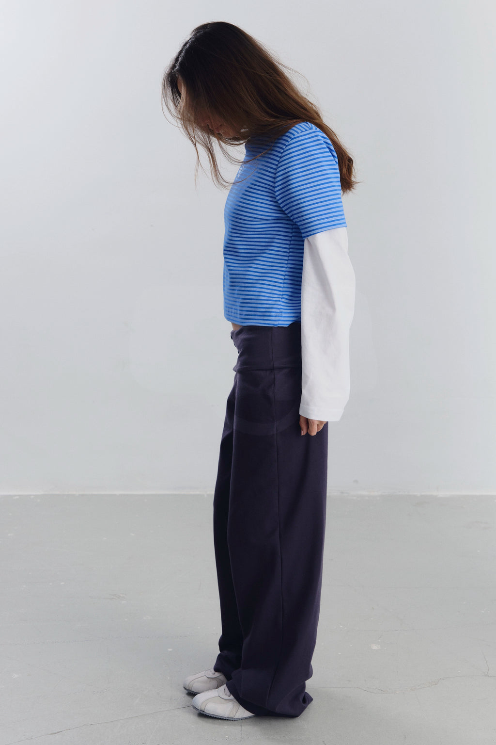 BLEU "FORHER" T-SHIRT