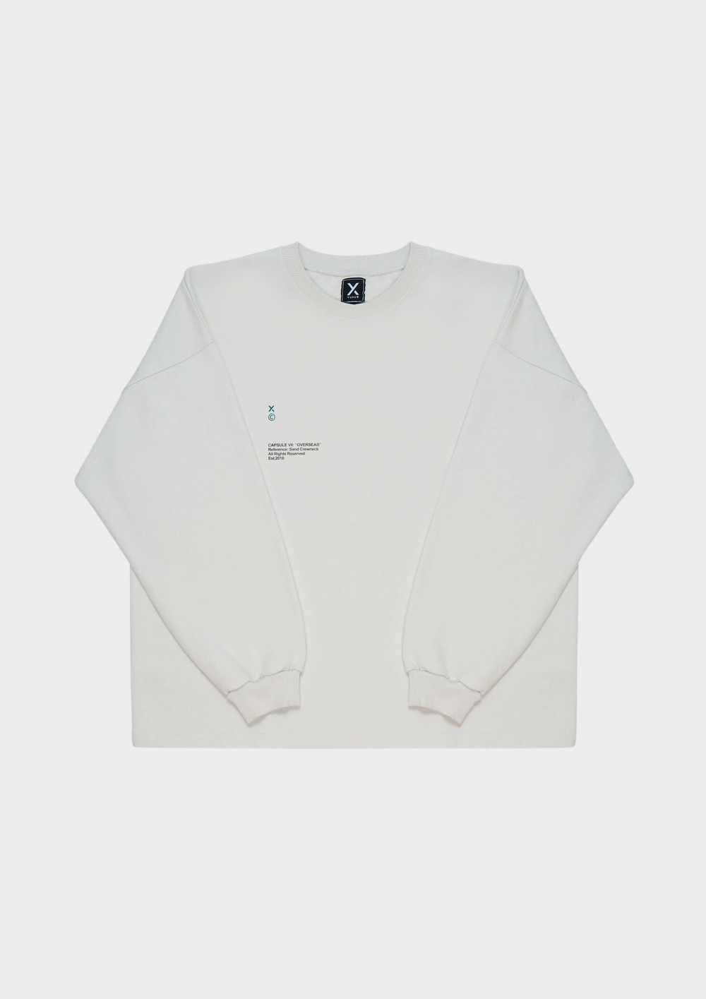 SAND "OVERSEAS" CREWNECK