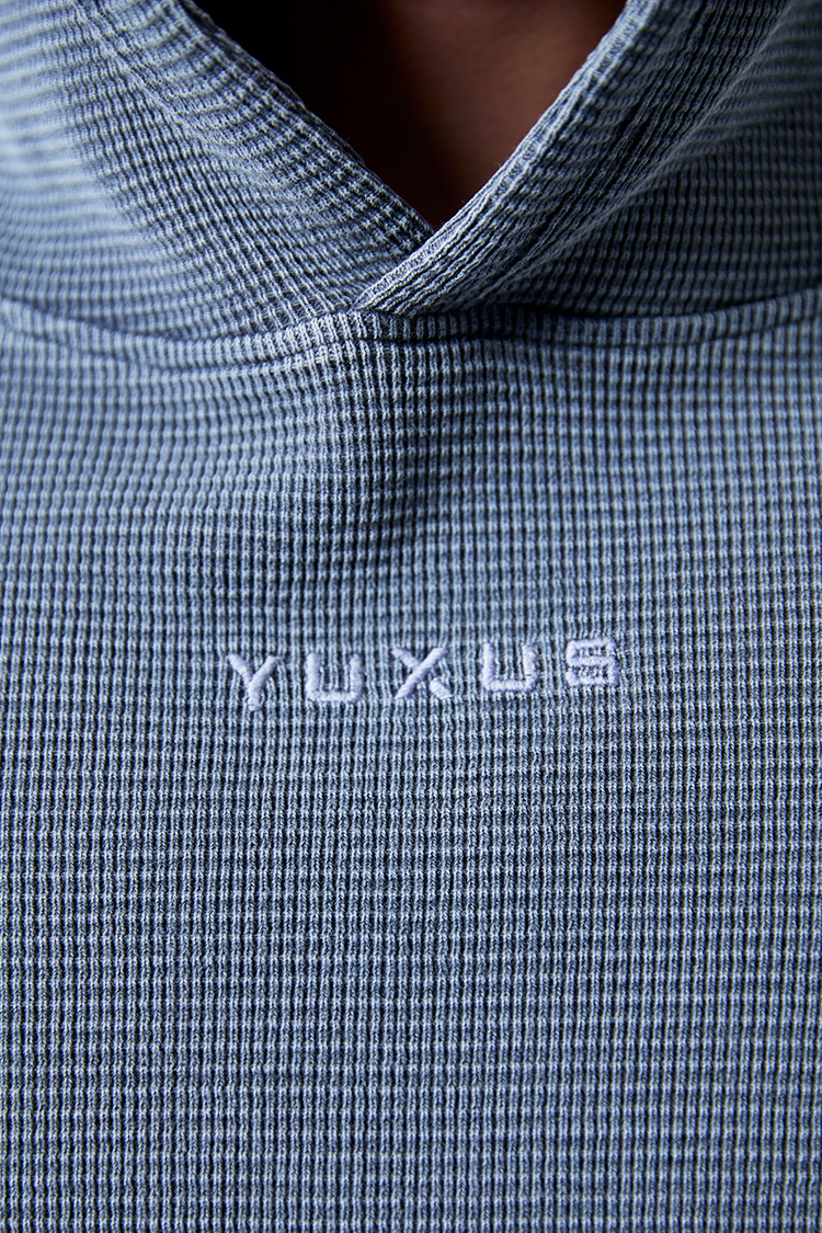 INDIGO "CRONOS" HOODIE