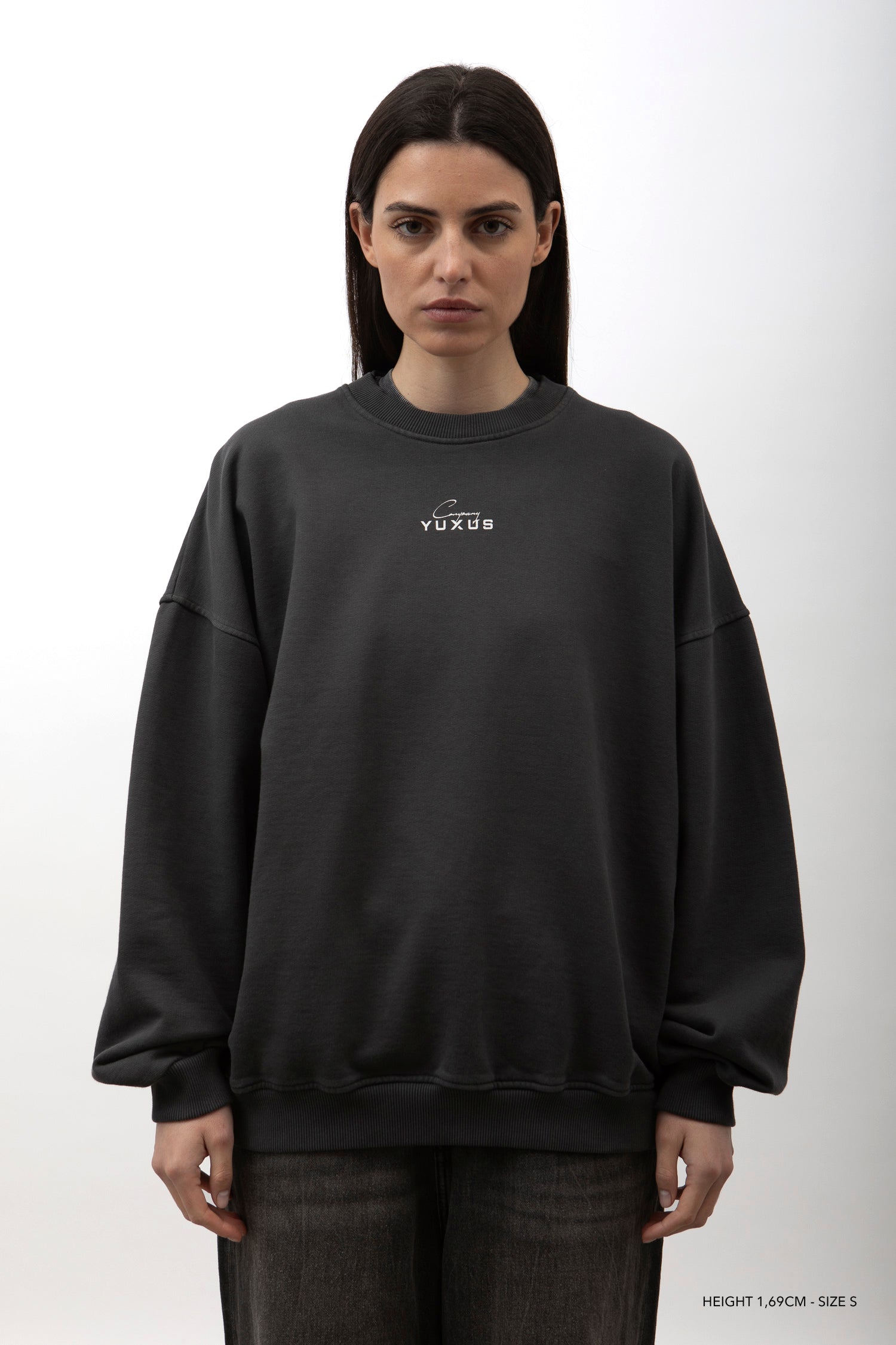 EBONY "PATTERNS" CREWNECK