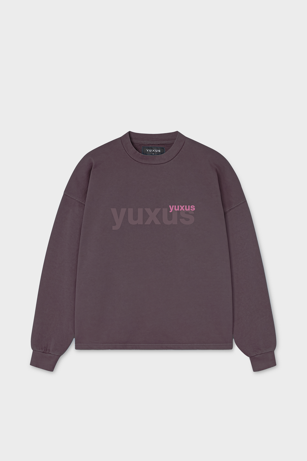 ZEST "LOWERCASE" CREWNECK PURPLE