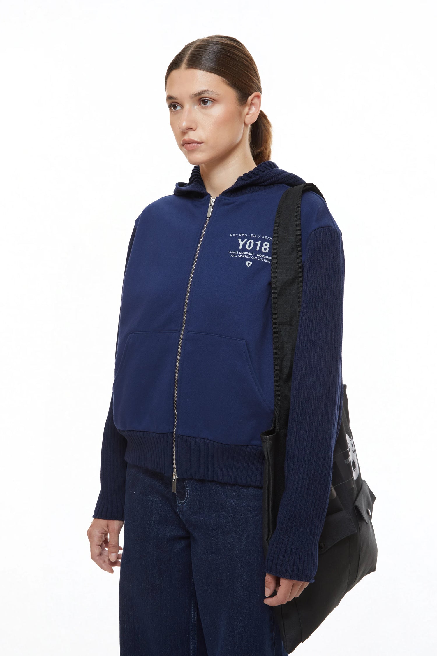 MONSOON "HONGDAE" KNITTED ZIP