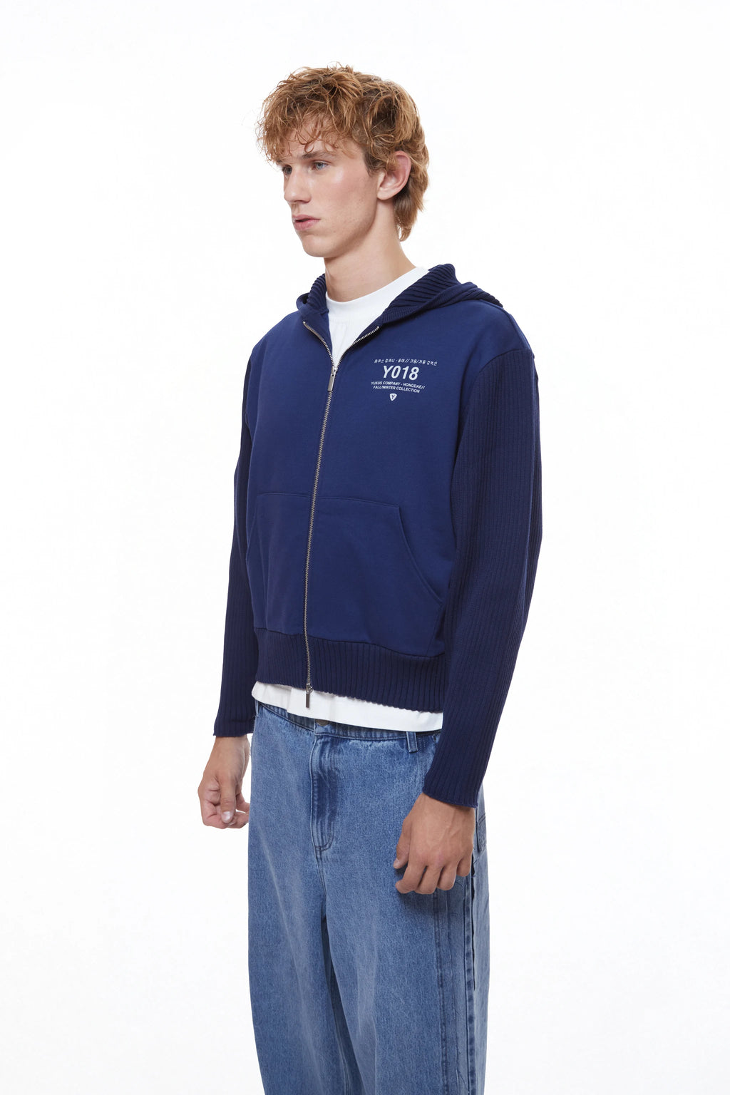 MONSOON "HONGDAE" KNITTED ZIP