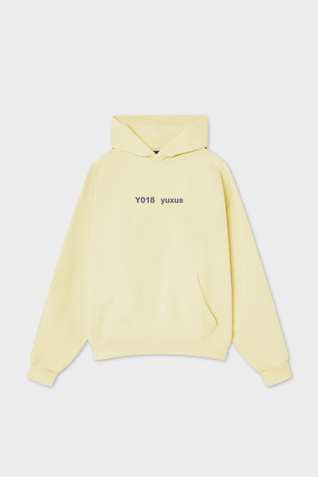 DENSE "LOWERCASE" HOODIE YELLOW