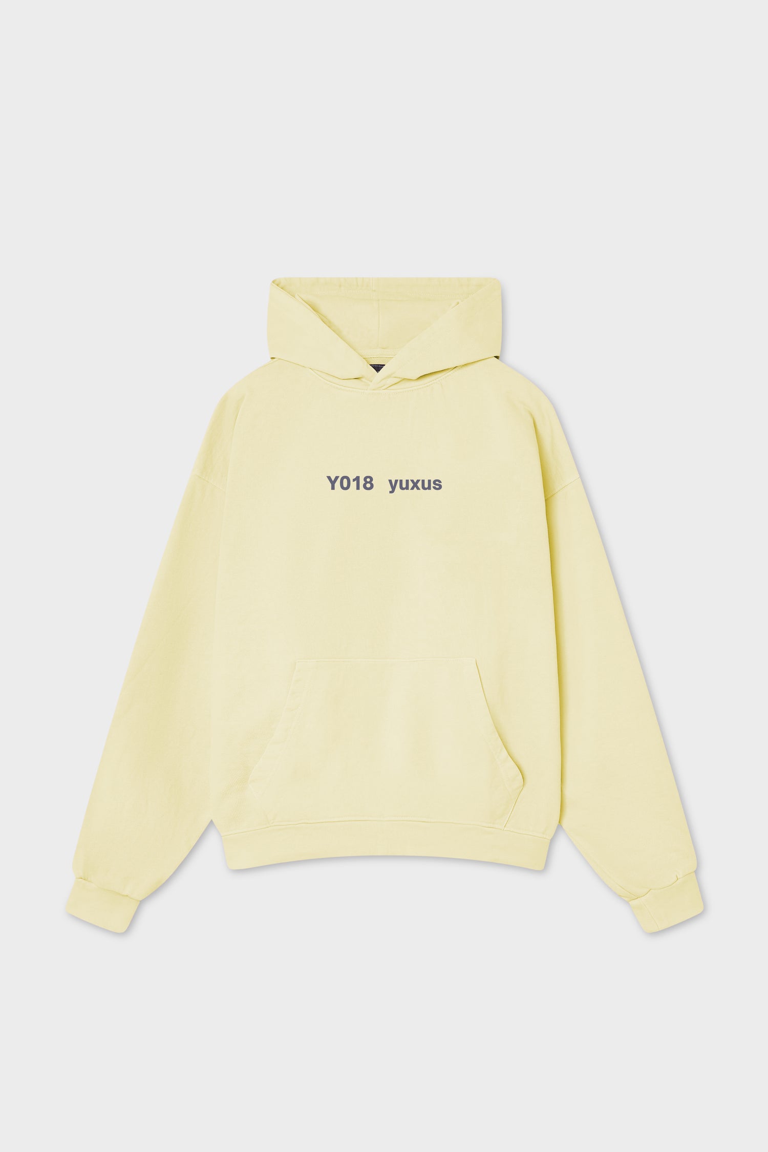 DENSE "LOWERCASE" HOODIE YELLOW
