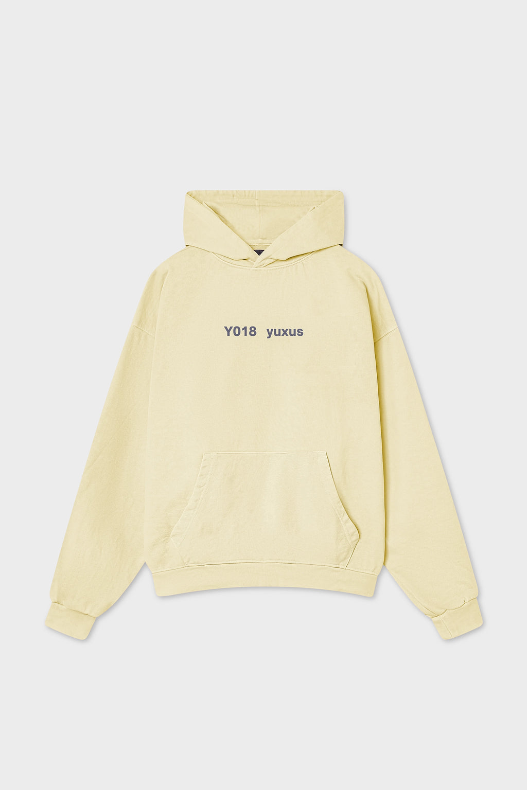 DENSE "LOWERCASE" HOODIE YELLOW