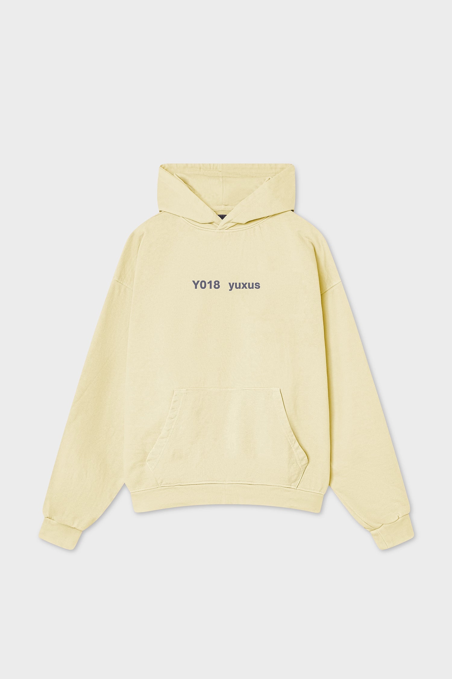 DENSE "LOWERCASE" HOODIE YELLOW