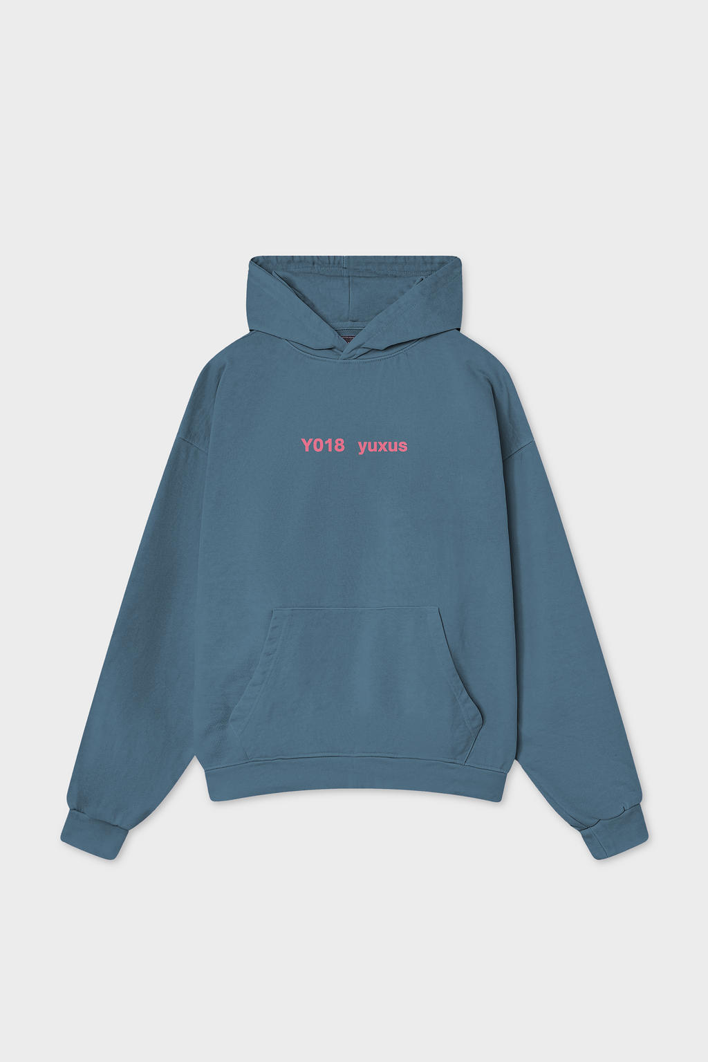 DAILY "LOWERCASE" HOODIE BLUE