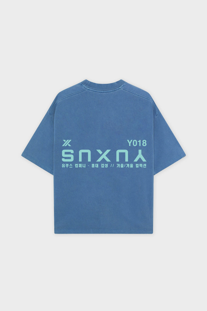 CANDLE "HONGDAE" T-SHIRT BLUE