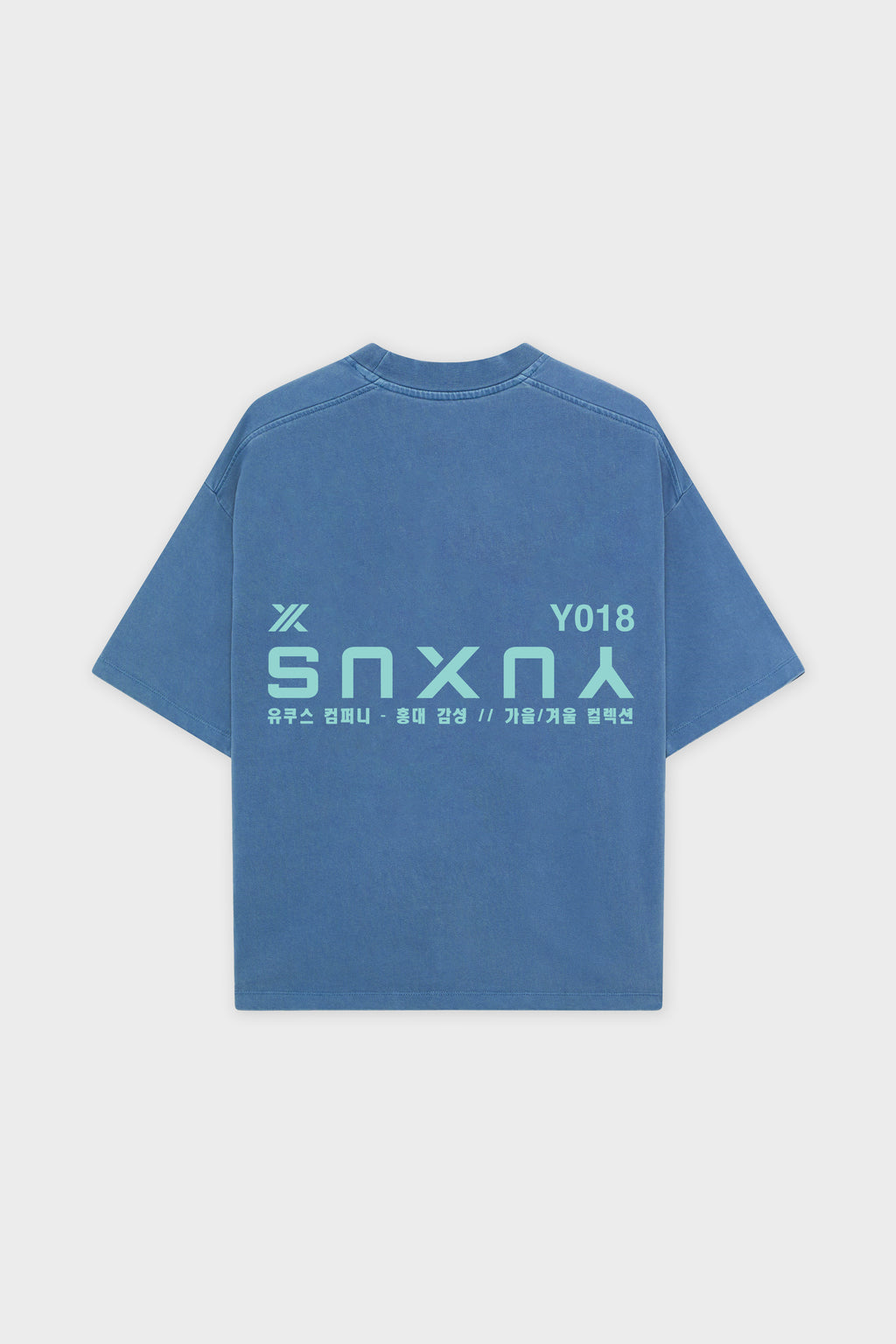 CANDLE "HONGDAE" T-SHIRT BLUE
