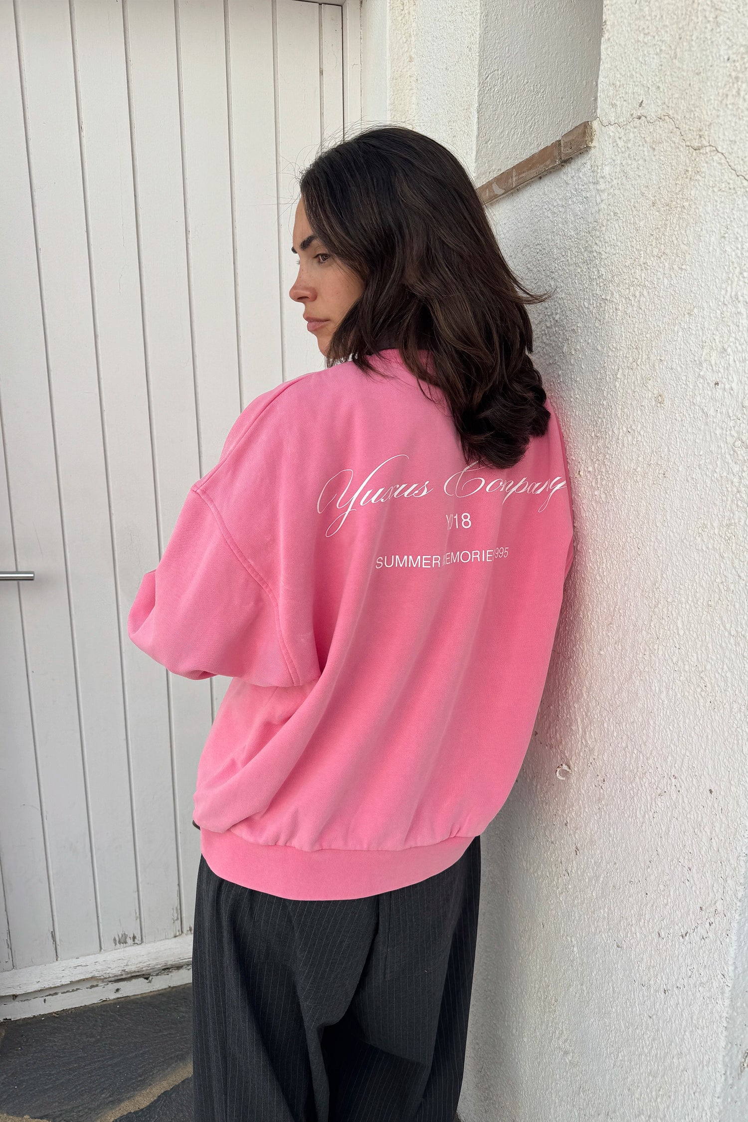 RIOT "MEMORIES" CREWNECK PINK