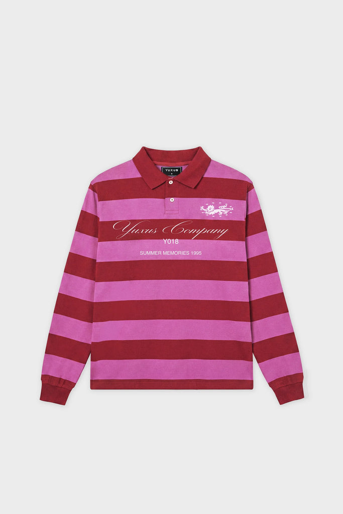 FLEUR "MEMORIES" POLO RED