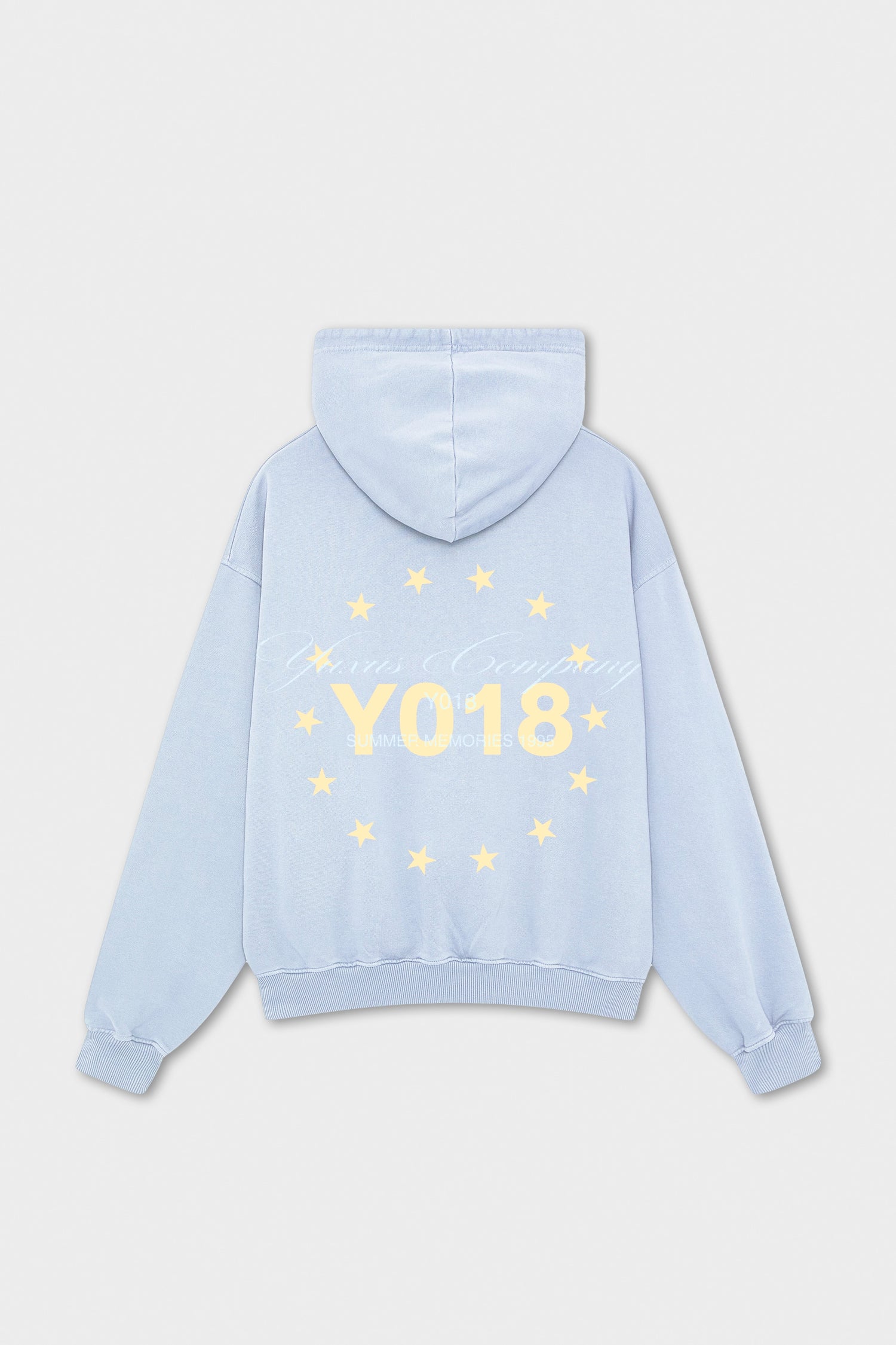 FLOW "MEMORIES" HOODIE LIGHT BLUE