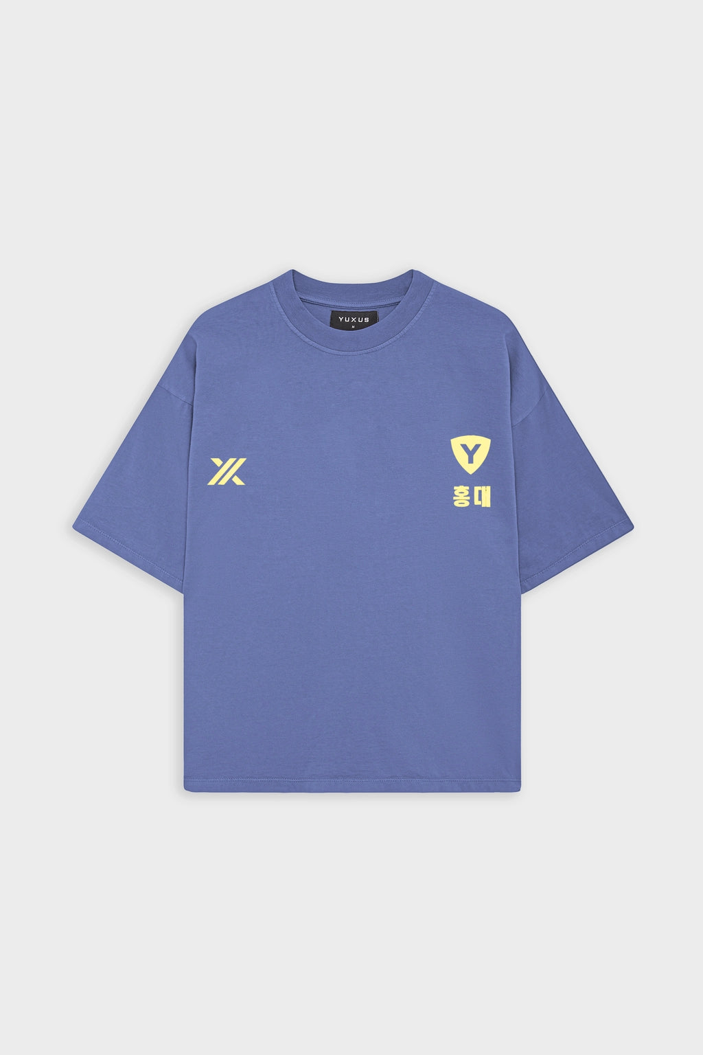STATIC "HONGDAE" T-SHIRT BLUE