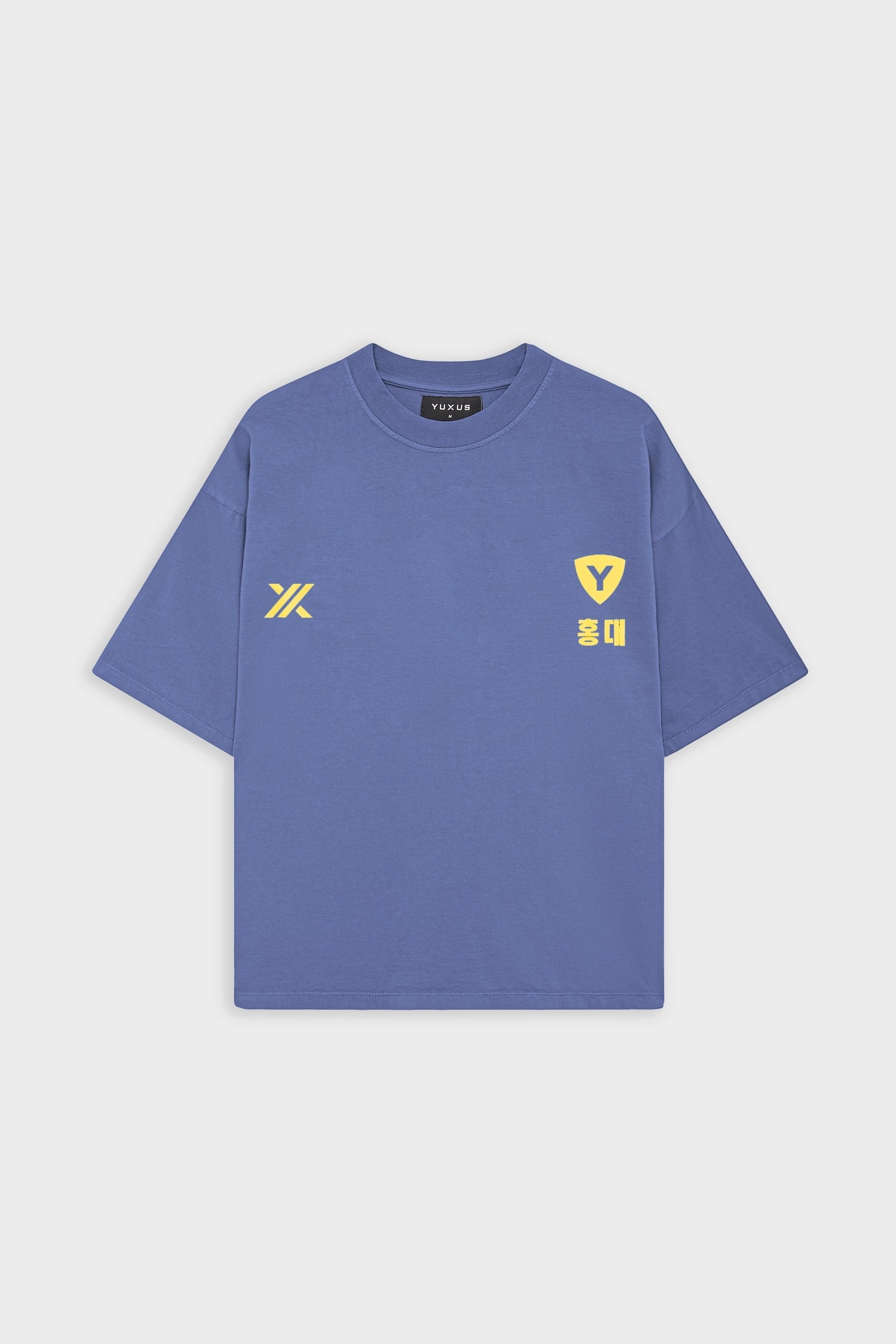 STATIC "HONGDAE" T-SHIRT BLUE
