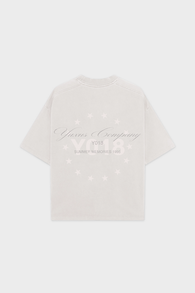 GRAIN "MEMORIES" T-SHIRT LIGHT GREY