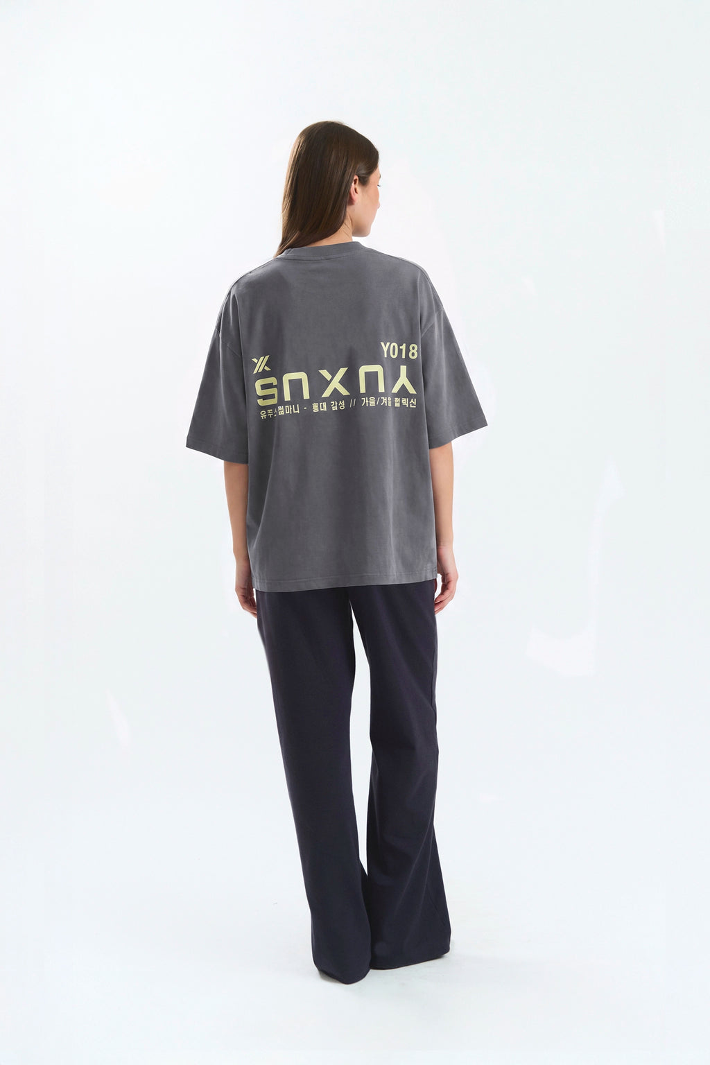 CANDLE  "HONGDAE" T-SHIRT GREY