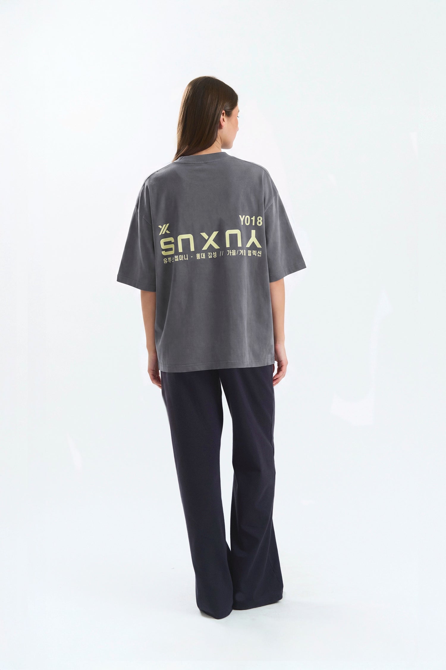 CANDLE  "HONGDAE" T-SHIRT GREY