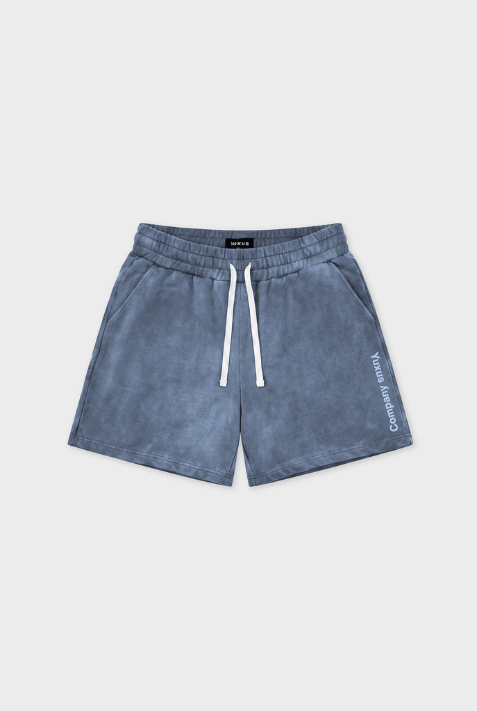 DRIP "MEMORIES" SHORTS BLUE