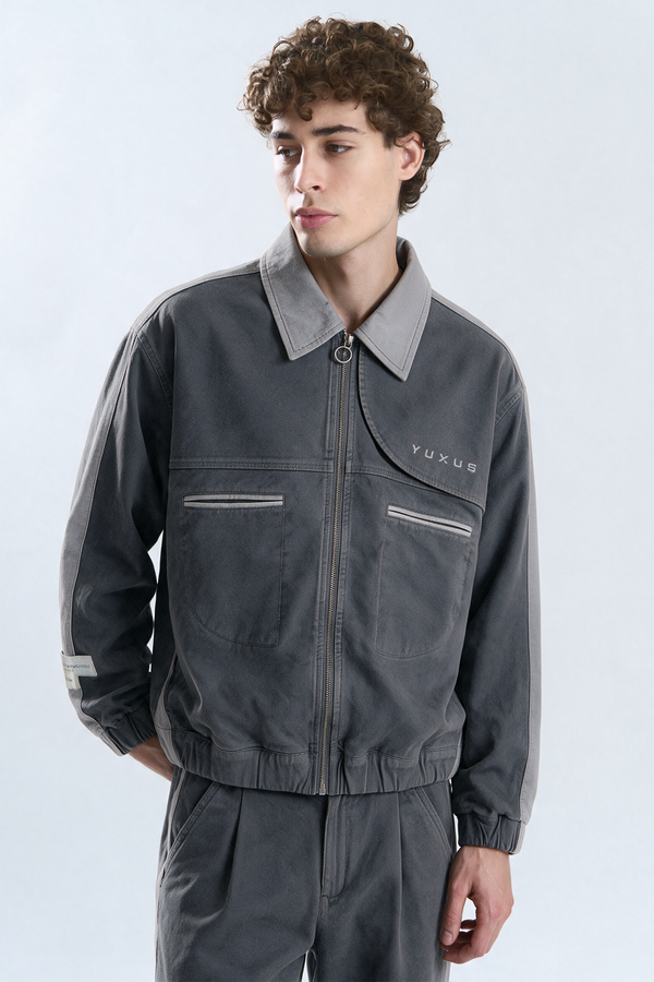 FRAME JACKET GREY